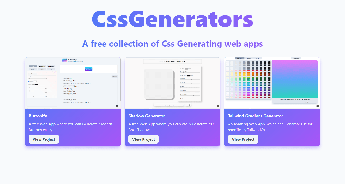 CssGenerators preview